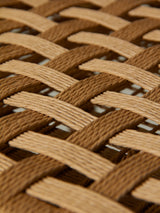 Parella de butaques de fusta i corda