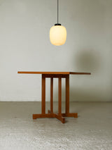 Square Oak Dining Table