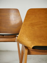 Set of Four Tonneau Chairs