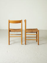 Sillas de roble y enea mod. 186