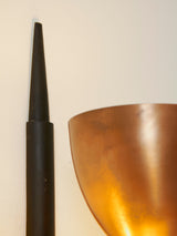 Iron and Copper Chandelier