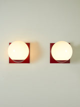 Red Eixent Wall Lights