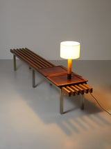 Banc de fusta i ferro