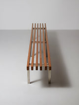 Banc de fusta i ferro