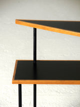 Iron and Wood Side Table