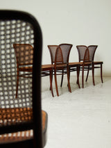 Juego de seis sillas estilo Thonet mod. 811