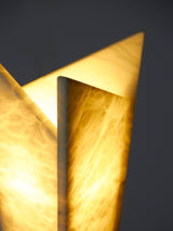 Llum de sobretaula d'alabastre