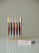 Bicolor Lacquered Iron Table Lamp