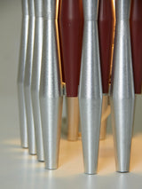 Bicolor Lacquered Iron Table Lamp