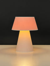 Làmpada de sobretaula de paper