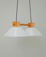 Pine and Methacrylate Pendant Lamp