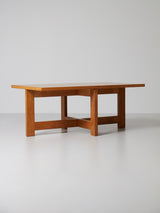 Mesa de centro de roble