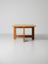 Mesa de centro de roble