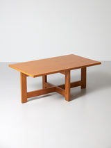 Mesa de centro de roble