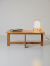 Mesa de centro de roble