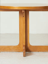 Mesa redonda de pino