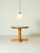 Mesa redonda de pino