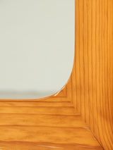 Mesa redonda de pino