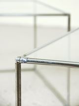 Conjunt de taules de centre de vidre