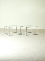 Conjunt de taules de centre de vidre