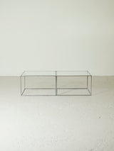 Conjunt de taules de centre de vidre