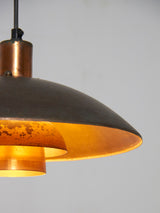 Làmpada de suspensió de coure