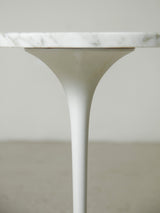 Taula auxiliar Tulip de marbre