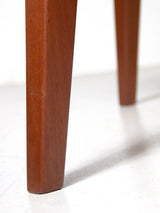 Taula de menjador extensible d'iroko