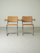 Pair of Cesca Style Dining Chairs