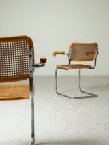 Pair of Cesca Style Dining Chairs
