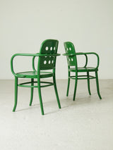 Pair of Lacquered Hoffmann Dining Chairs