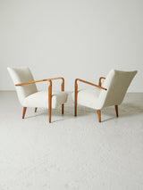 Parella de butaques tapissades