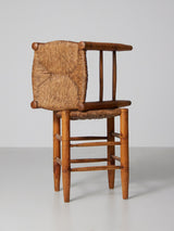 Pair of Rush Stools