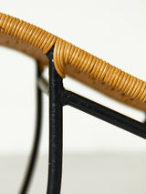 Parella de gandules de ferro i vímet