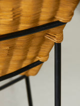 Parella de gandules de ferro i vímet