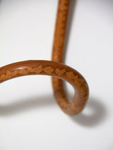 Perchero triple en caña de manila curvada