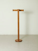 Oak Standing Coat Rack