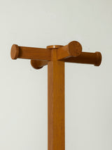 Oak Standing Coat Rack