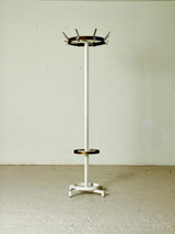 Brutalist Iron Standing Coat Rack