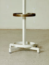Brutalist Iron Standing Coat Rack