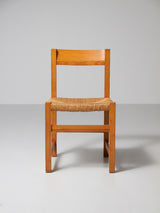 Pair of Pine Chairs mod. 181
