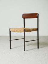 Cadira de ferro, fusta i boga