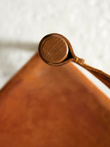 Cadira de roure i cuir