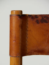 Cadira de roure i cuir