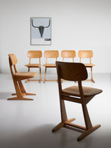 Set of Six Casala Chairs