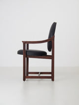 Parella de butaques de noguera