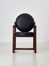 Parella de butaques de noguera