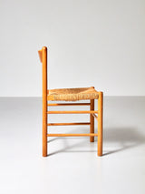 Pine and Rush Chairs mod. 186
