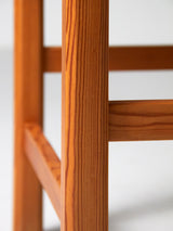 Sillas de pino tapizadas