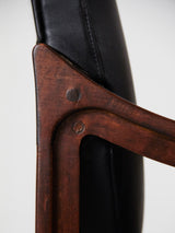 Parella de butaques de noguera